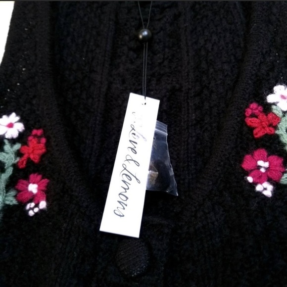 NWT | For Love & Lemons Amaryllis Sweater Vest S - Picture 6 of 10